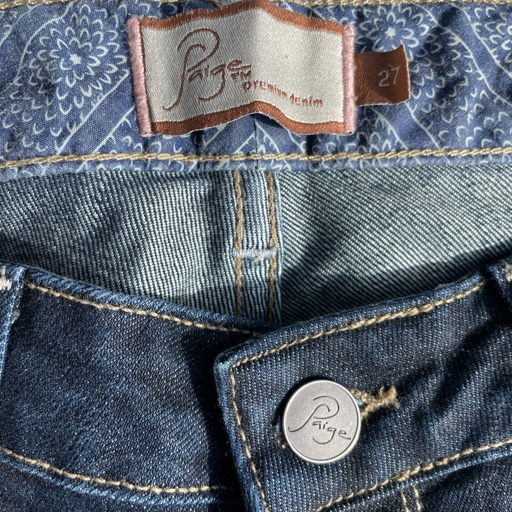 PAIGE Bootcut Jeans 27x30 - Picture 4 of 10